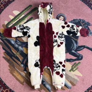 VINTAGE DISNEY BABY SNOW SUIT OUTERWEAR